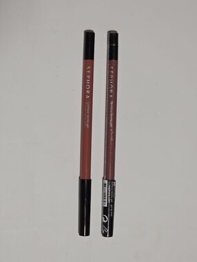 Lot 2 Sephora Rogue Gel Lip Liner - Rum Raisin (New) + Rose Wine (Used) Pencil